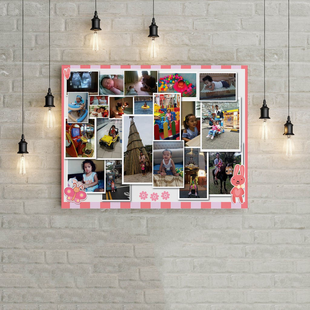 Jual KOLASE FOTO - POSTER KAYU 30X40 CM : PICTBOX PICBOX PAJANGAN