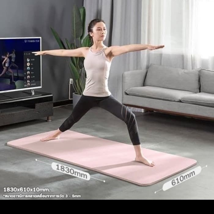 Jual matyoga ovicx xqiao matras yoga mat yoga anti slip pink