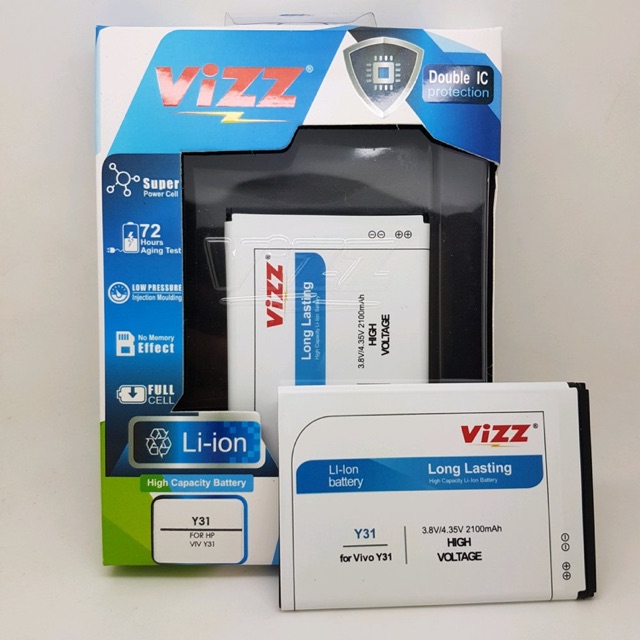 Jual Baterai Vizz Vivo Y Y Y B Bkb B Batre Battery Double