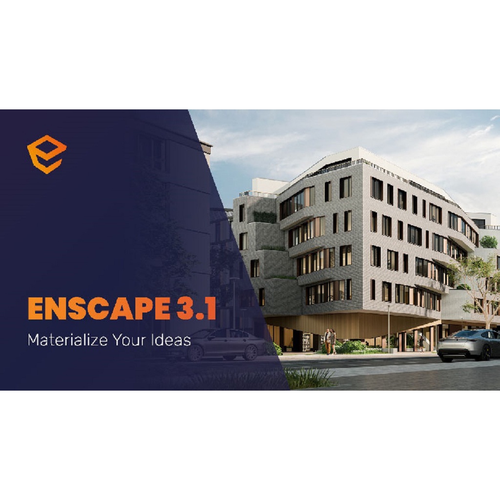 Jual Enscape3D Enscape 3D V3 + Assets Library Include Flashdisk 16GB ...