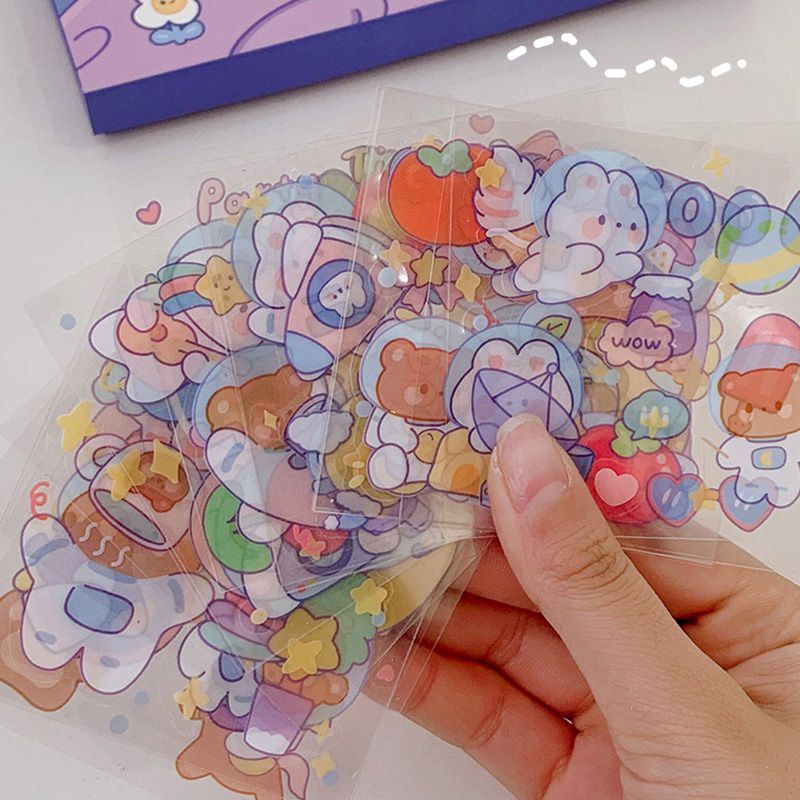 Jual [1Lembar] Sticker DIY Diary Book Aesthetic Sticker Deco Stiker ...