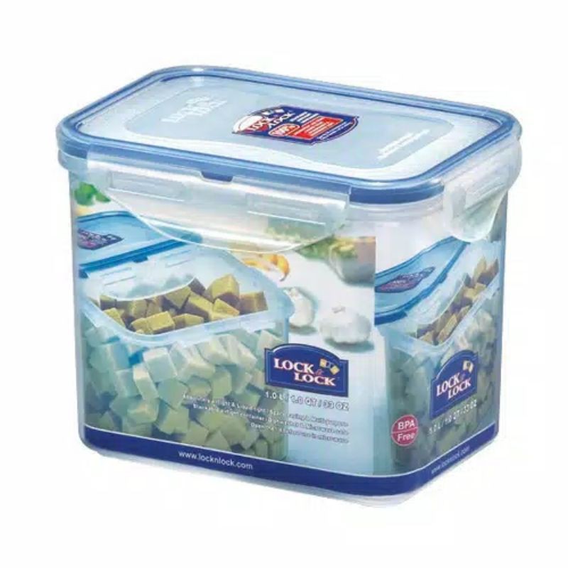 Jual Lock&Lock Food Container kotak lock and lock 1L | Shopee Indonesia
