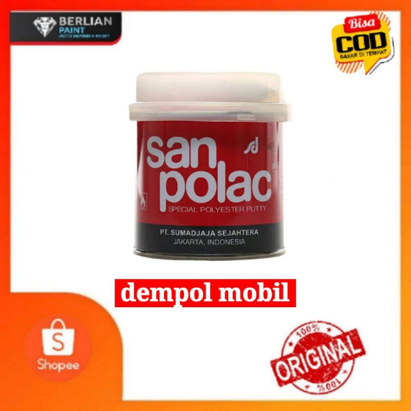 Jual Dempol Sanpolac 250 gram. Dempol besi dan kayu | Shopee Indonesia
