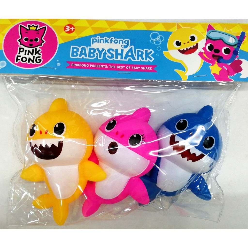 Baby shark cheap rubber toys