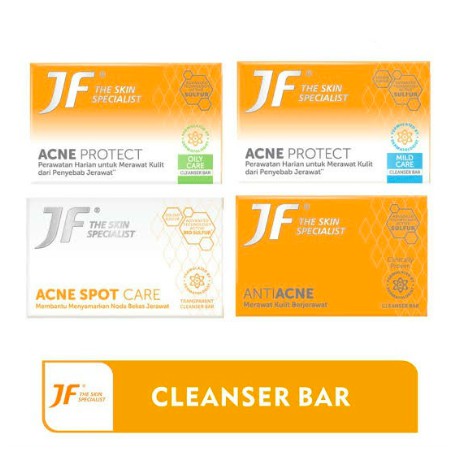 Jual JF Sulfur Cleanser Bar Soap | Sabun Batang Anti Bakteri Dermamed ...