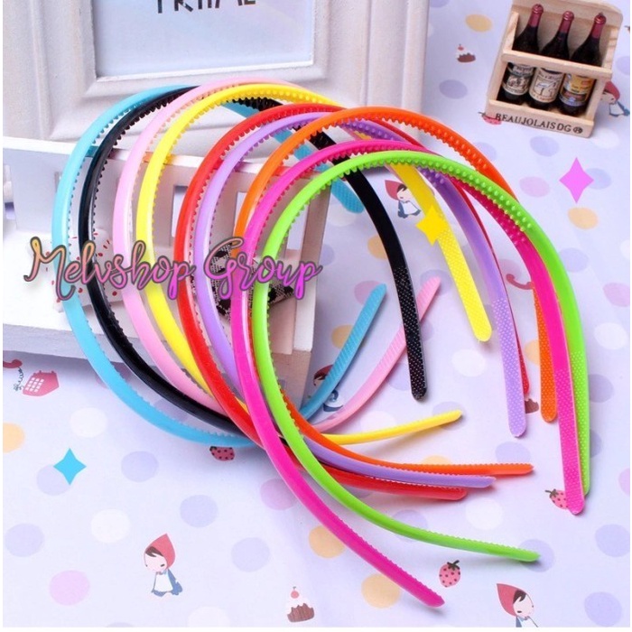 Jual Bando Polos 1CM WARNA DAN HITAM/BANDO PRIA WANITA/BANDO PLASTIK ...