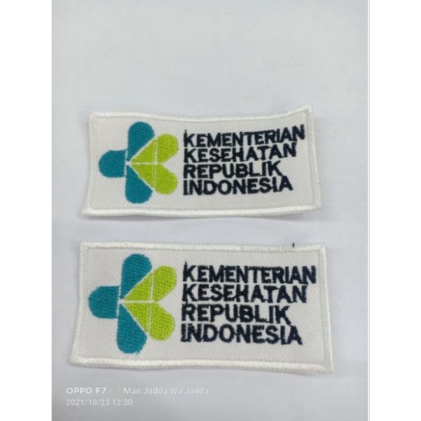 Jual Bedg Logo Kemenkes Ri Kementerian Kesehatan Ri Shopee Indonesia