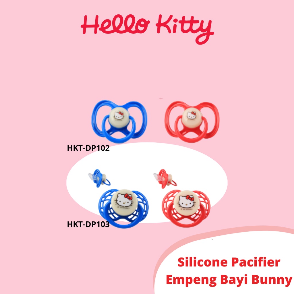 Jual Hello Kitty Silicone Pacifier Empeng Bayi Bunny | Shopee Indonesia