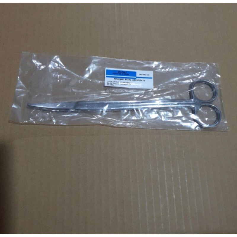 Jual Gunting IUD 23 cm Bengkok / Mayo Scissors Curved 23 cm / Gunting ...