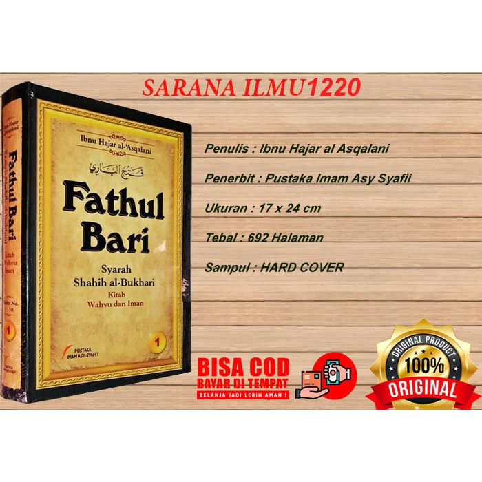 Jual Fathul Bari Jilid 1 | Syarah Shahih Al Bukhari | Pustaka Imam Asy ...