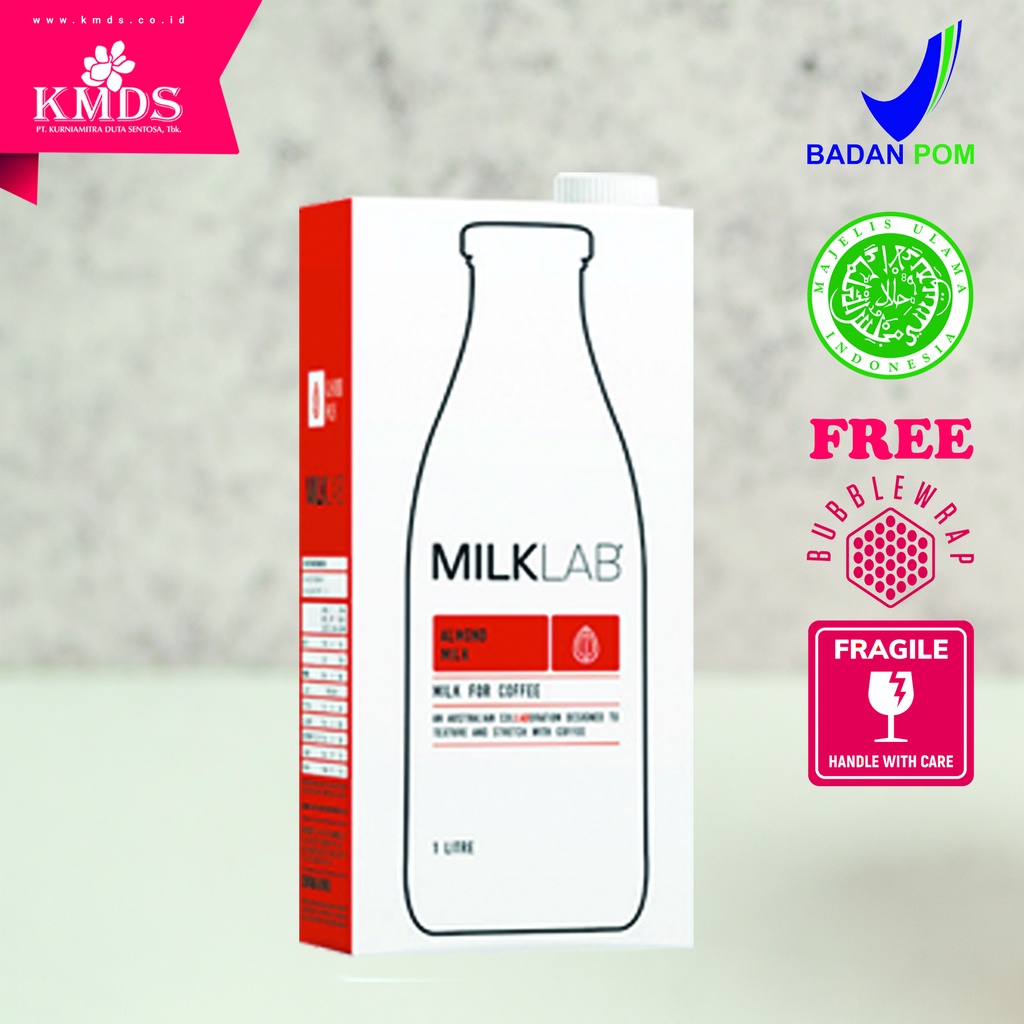 Jual MILKLAB Almond Milk 1 Liter Shopee Indonesia