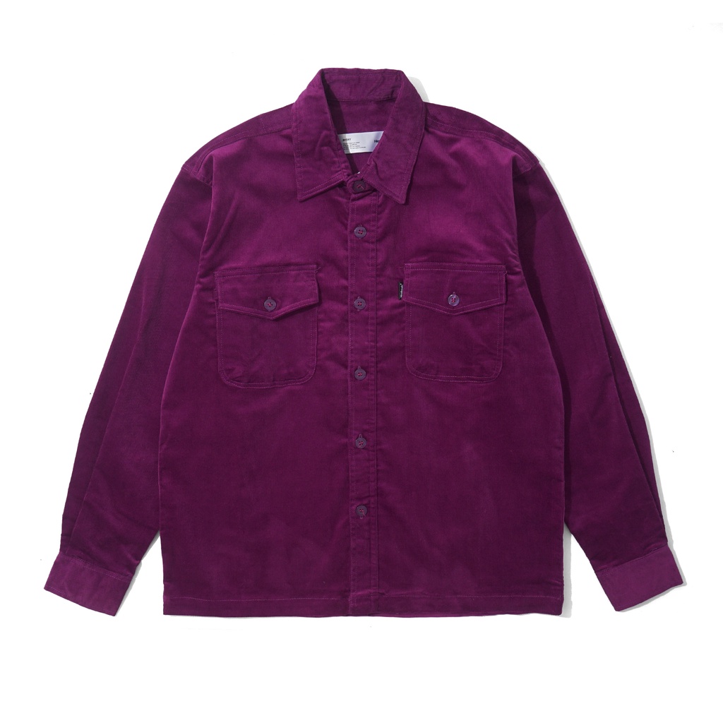 Jual Heyfreak L-shirt Corduroy Light purple | Shopee Indonesia