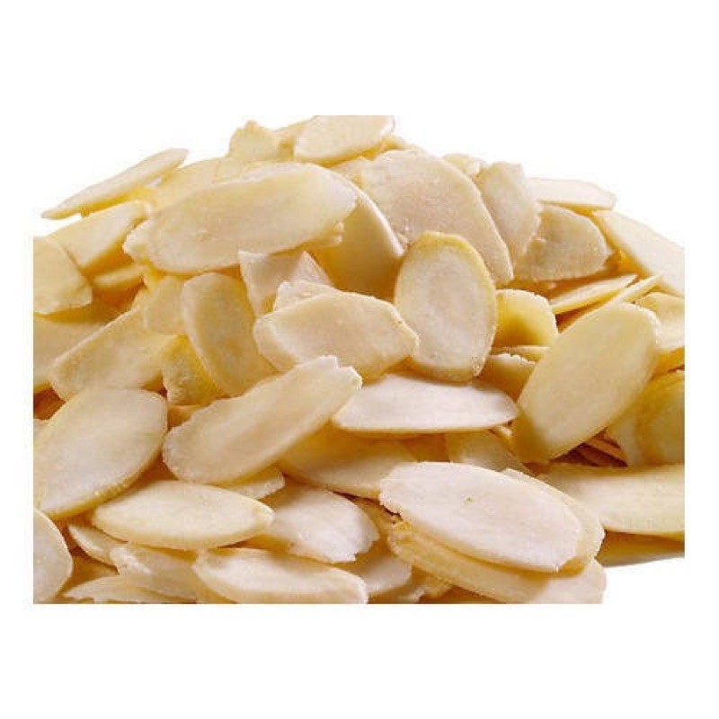 Jual Kacang Almond Slice Irisan Almond Mentah Kemasan Vakum Shopee Indonesia 0384