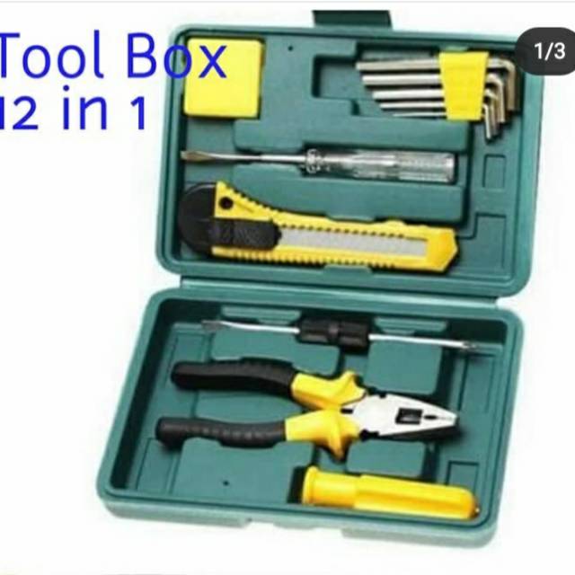 Jual Tool Box Set 12 in 1 | Shopee Indonesia