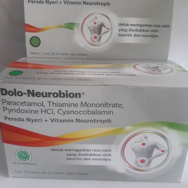 Jual Dolo-Neurobion ( Pereda Nyeri + Vit Neurotropik) | Shopee Indonesia