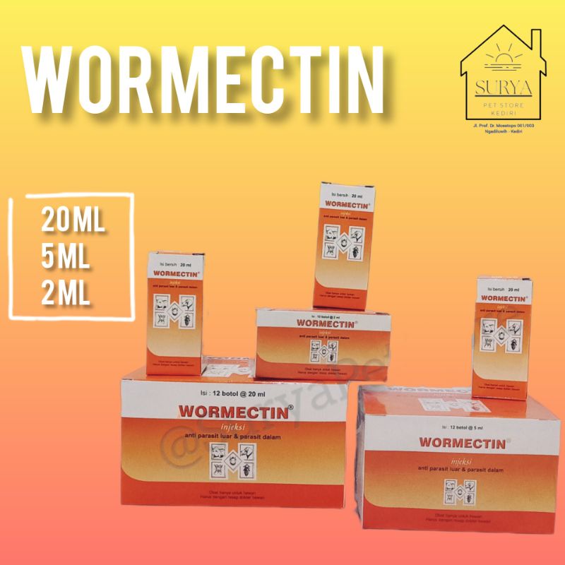 Jual WORMECTIN Injeksi Hewan | Shopee Indonesia