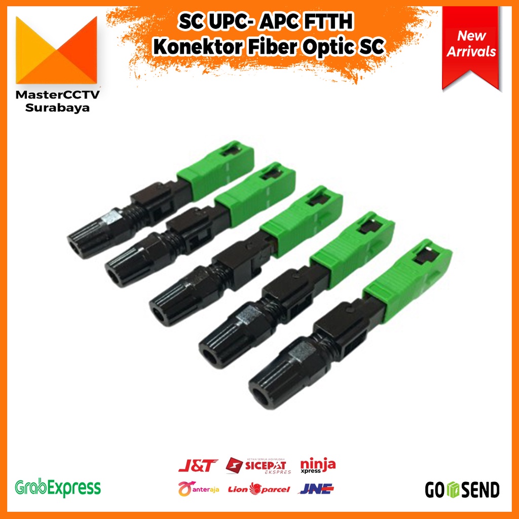 Jual SC UPC/APC FTTH Konektor Fiber Optic SC / APC Fiber Optic SC Fast ...