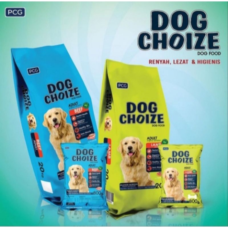 Jual Pakan Makanan Anjing Dog Choize Choise 20Kg 20 Kg Food Beef Lamb Sak Dog Choice Shopee Indonesia