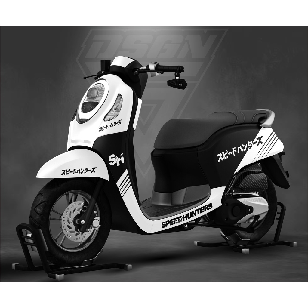 Jual Decal scoopy full body Full Blok Decal Stiker Scopy Dekal New Fi ...