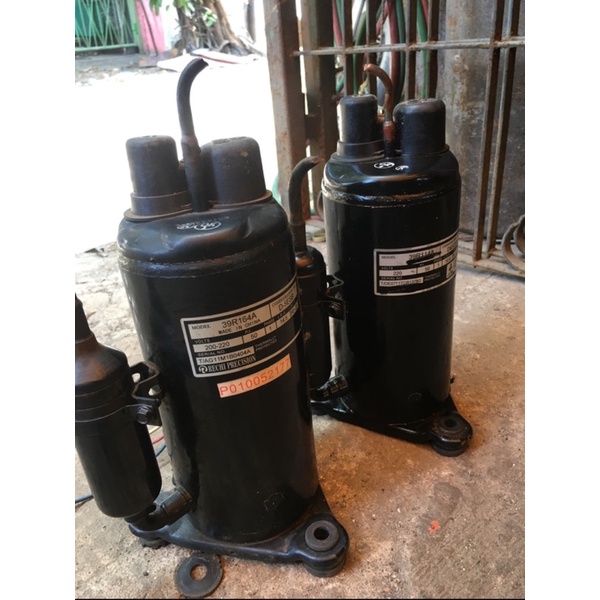 Jual kompresor ac semua merk R22 R410 R32 ready original bawaan pabrik ...