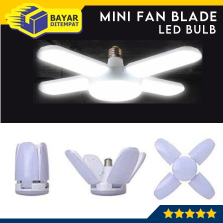 Jual Lampu Mini Fan Blade Kipas 4 Sayap LED Blumb | Shopee Indonesia