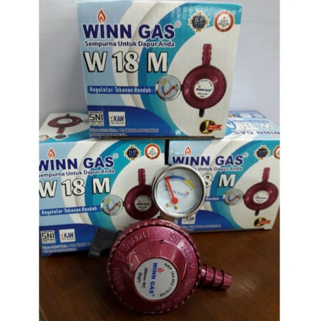 Jual Regulator Winn Gas Low Pressure W M W M W M Meter Shopee