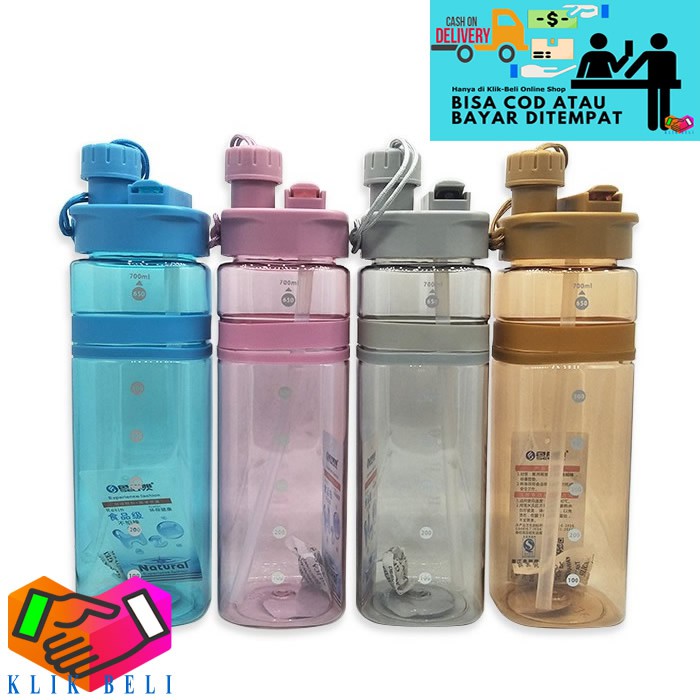 Jual Botol Minum Sport H 7259 Seliya Botol Minum Air 710ml Botol Air Dengan Sedotan Shopee 0880