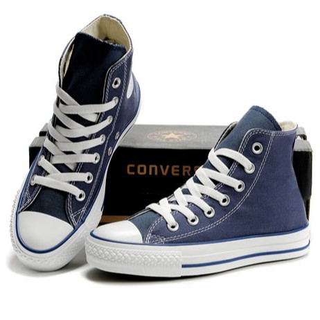 Jual SEPATU CONVERSE CT HEIGHT BOOT BOX ALL STAR BOOT NAVY SNEAKERS ALLSTAR BIRU DONGKER AXO Shopee Indonesia