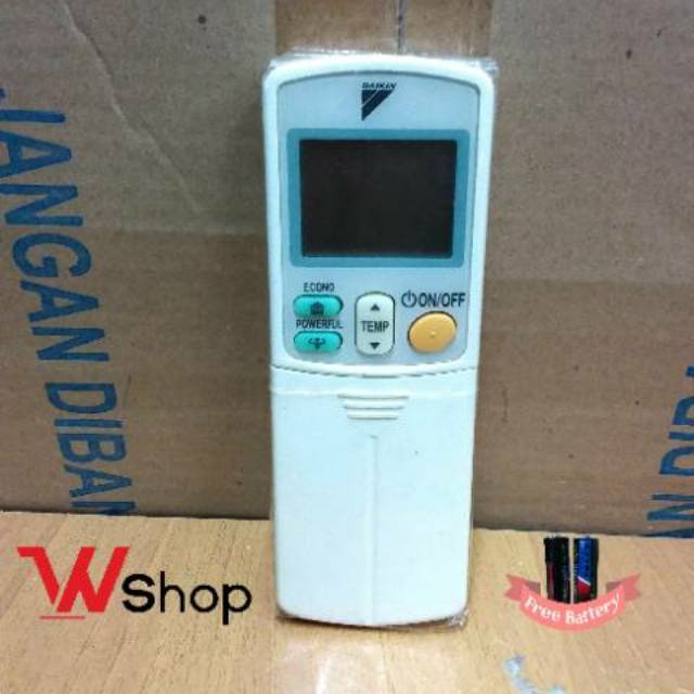 Jual Remot Remote Ac Daikin Econo Ori Original Air Conditioner Remote C Shopee Indonesia