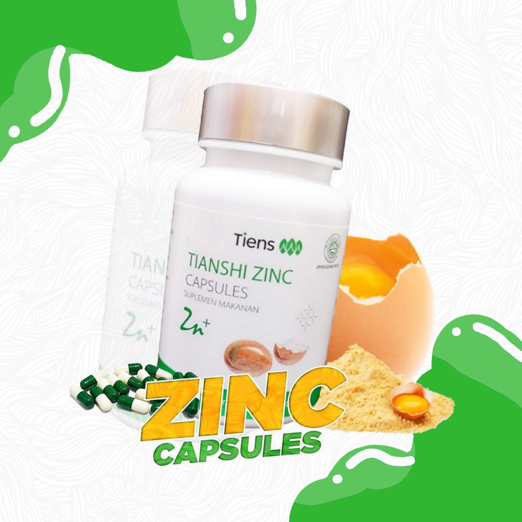 Jual Tianshi Zinc Capsules (Isi 60 Kapsul) Shopee Indonesia