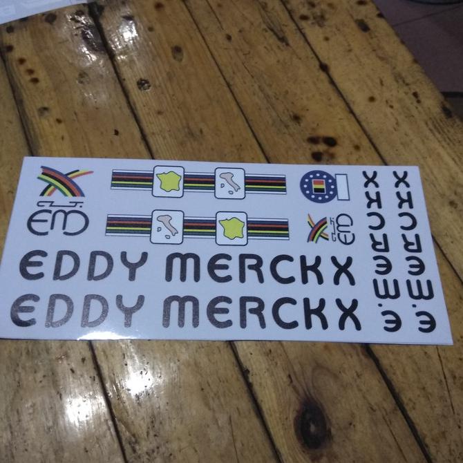 Stickers Eddy Merckx – Autocollants Décoration Vélo – EDDY202 – Fabriqué France