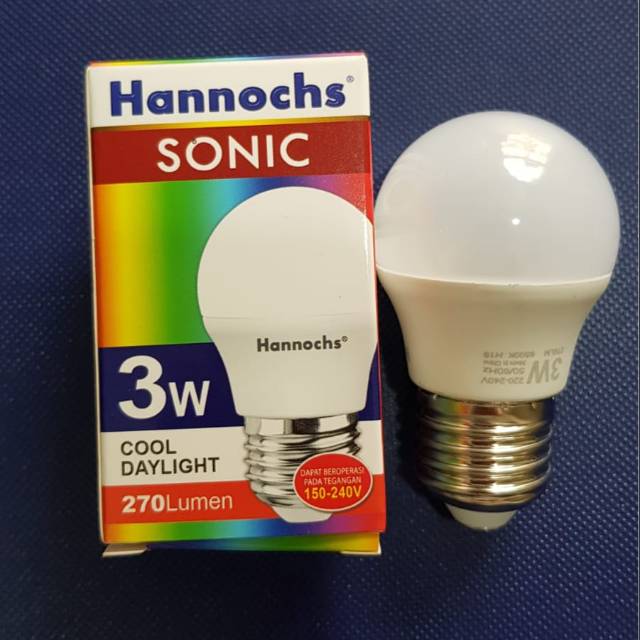 Jual Hannochs Sonic 3W/Lampu LED | Shopee Indonesia
