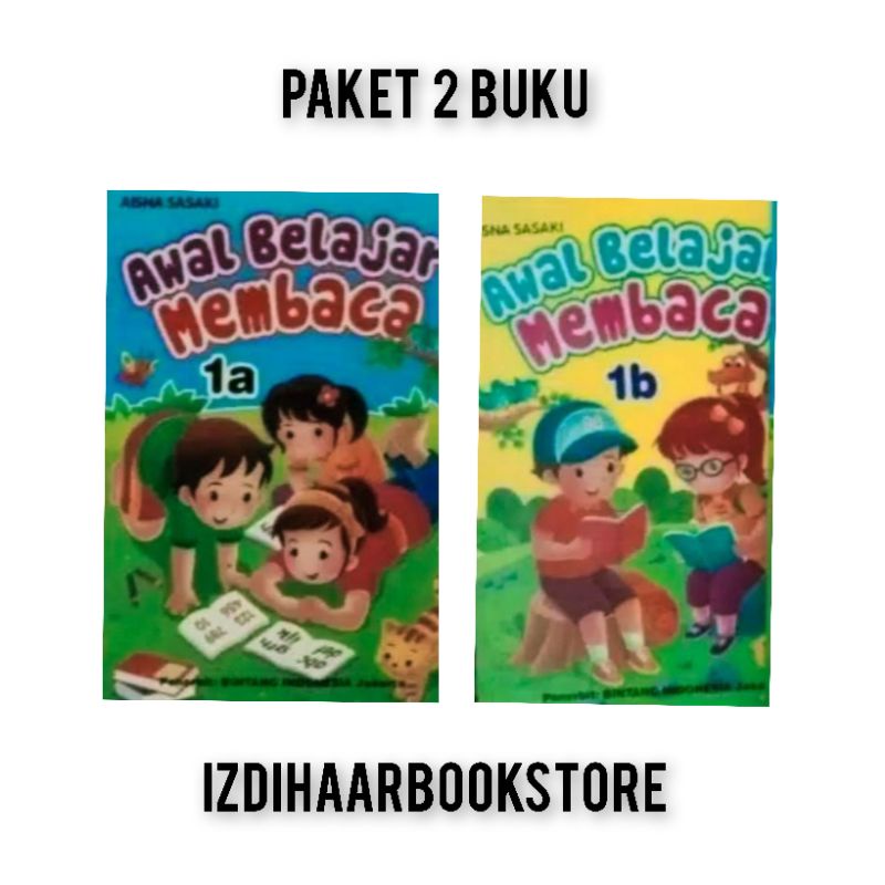 Jual Buku 2 Belajar Anak Seri Paud Awal Belajar Membaca Jilid 1A Dan 1B ...