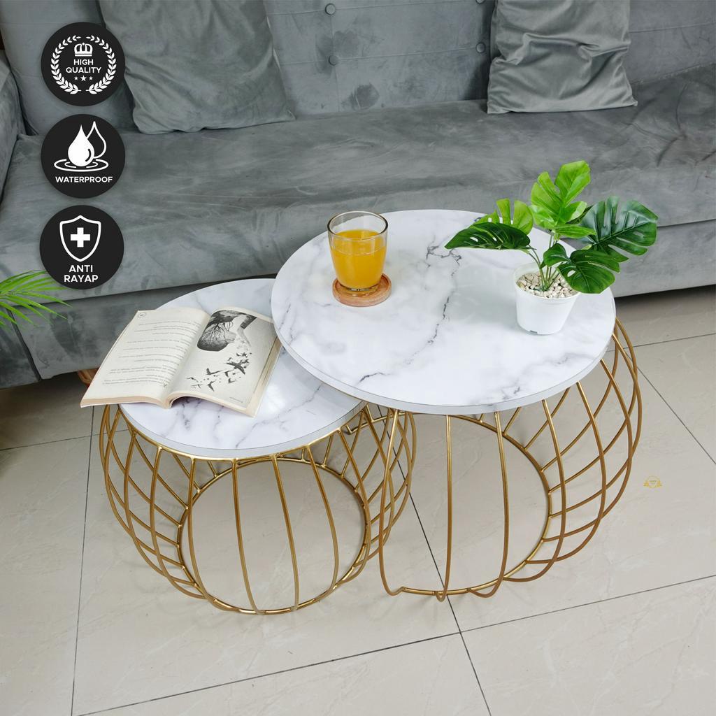 Jual Meja konsol besi Labu Ruang Tamu minimalis rangka besi/ meja