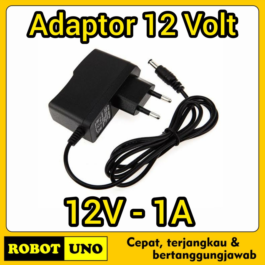 Jual Adaptor 12V 1A Power Supply DC 220V Adapter 12 Volt AC 
