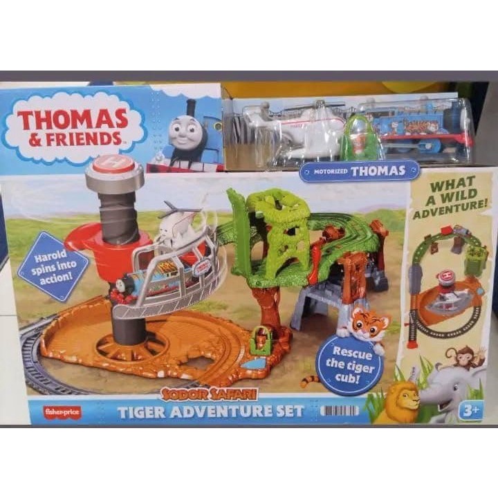 Jual Thomas & Friends Sodor Safari Tiger Adventure Set ORIGINAL ...