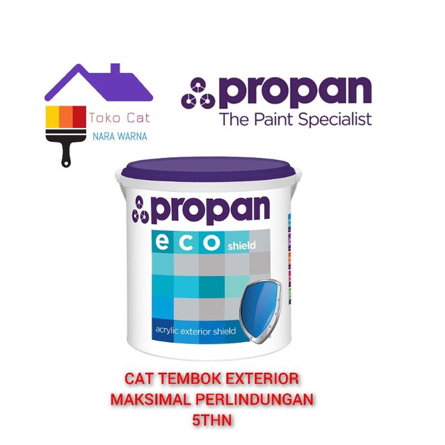 Jual Propan Eco Shield Es 600 Cat Tembok Exterior 25kg Shopee Indonesia 8275