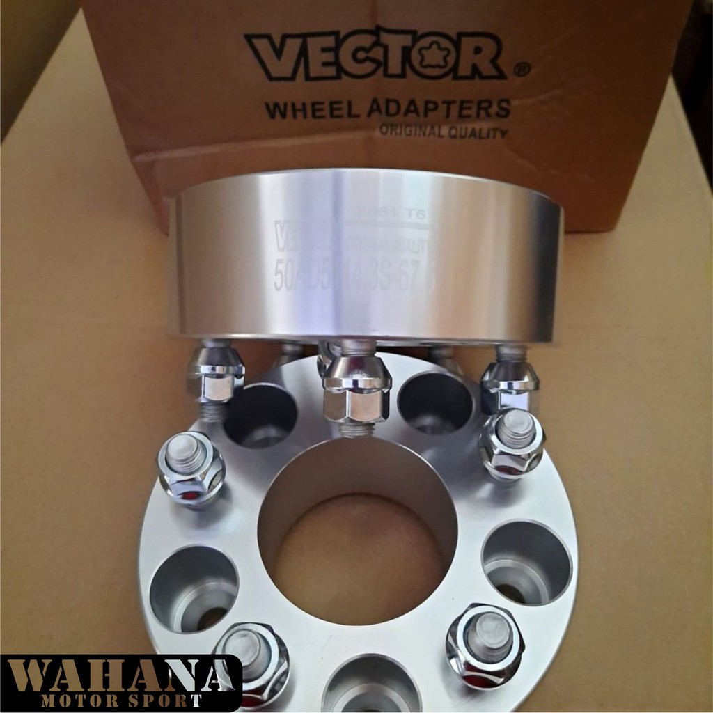 Jual Vector Adaptor Roda Velg Aluminium 5 Cm Toyota Innova Rush Alphard ...