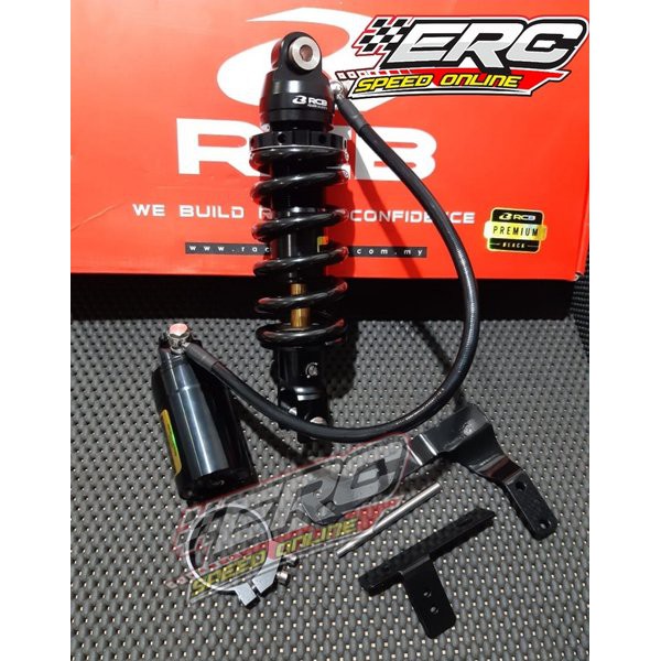 Jual shock rcb db 2 line black vixion r15 shopee indonesia