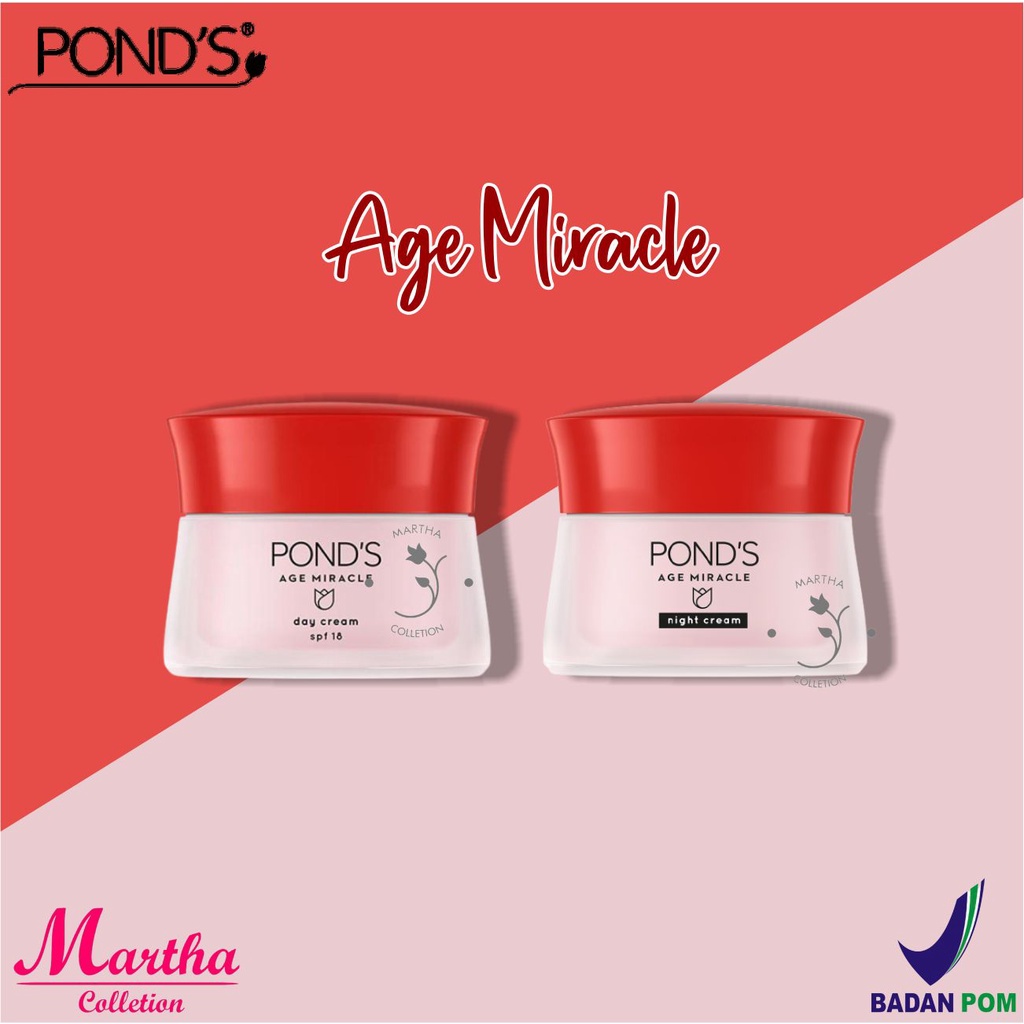 Jual Ponds Age Miracle (Day Cream & Night Cream) | Shopee Indonesia