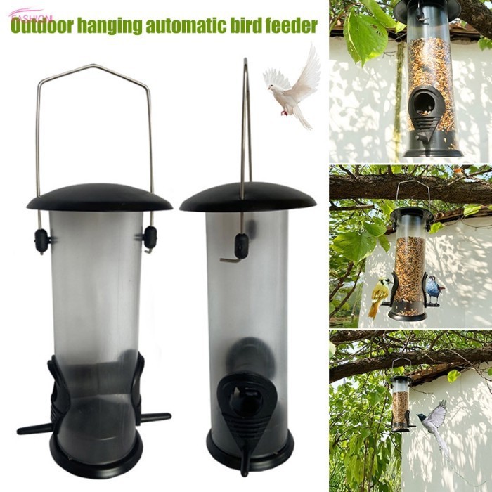 Jual Tempat Makan Burung Gantung Otomatis Bahan Pvc Outdoor Shopee