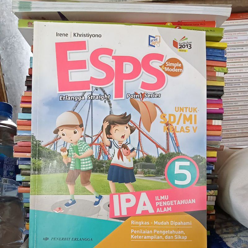 Jual Esps IPA Untuk SD Kelas 5 Penerbit Erlangga | Shopee Indonesia