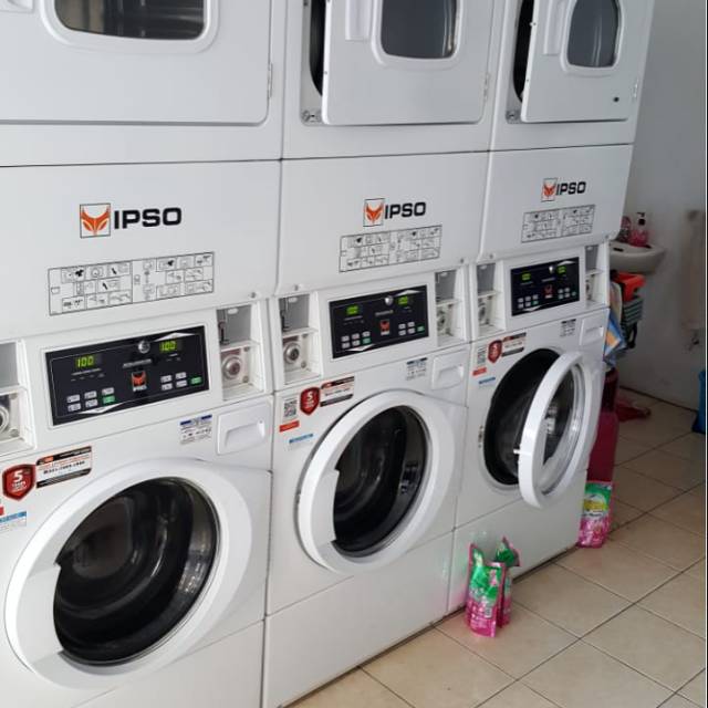 Ipso stacked deals washer dryer