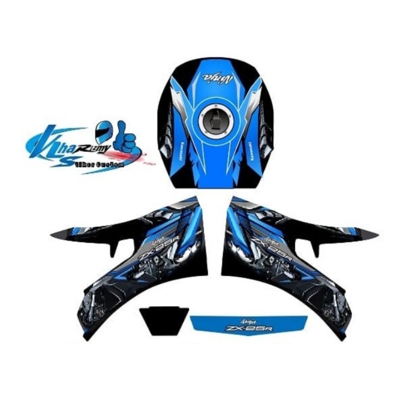 Jual Decal helm full face motif kawasaki Zx 25r Shopee Indonesia