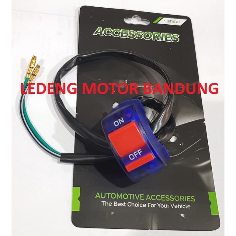 Jual Ready Stok Cr7 Saklar On Off Tombol Switch Stop Engine Jepit Stang ...