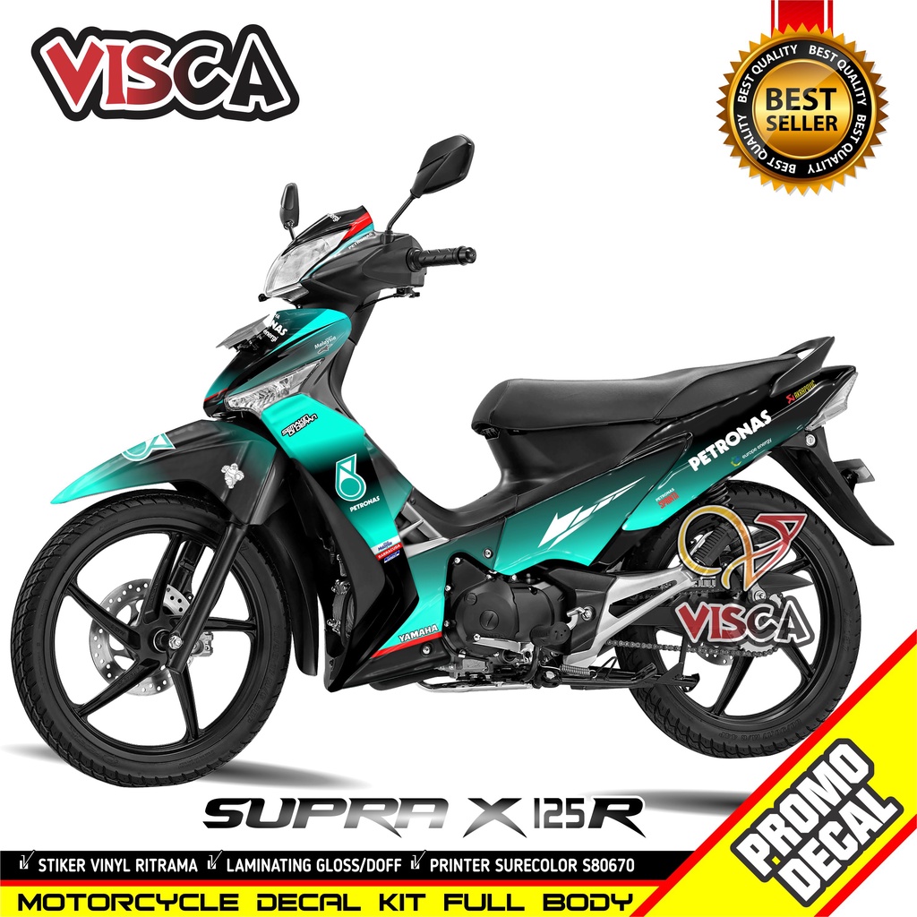 Jual Decal Supra X 125 R Modif Keren Stiker Supra X 125 R Full Body