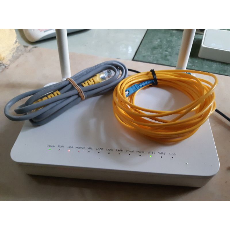 Jual router merk zte v3 fullset, no dus port Biru | Shopee Indonesia