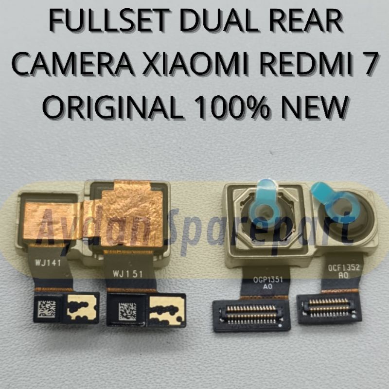 Jual FULLSET DUAL KAMERA BELAKANG | BIG REAR CAMERA XIAOMI REDMI 7 ...