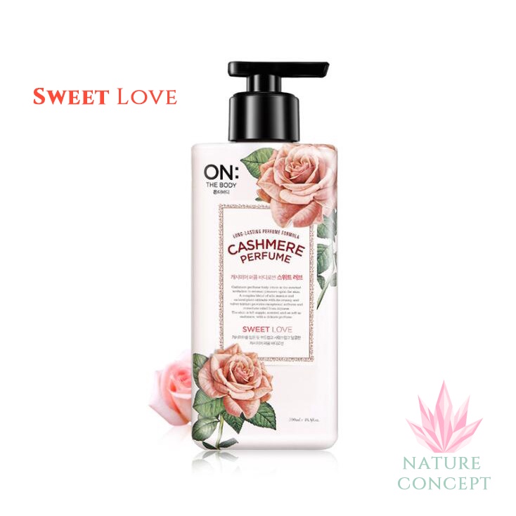 Jual LG ON THE BODY Cashmere Perfume Body Lotion 100% Asli Korea wangi