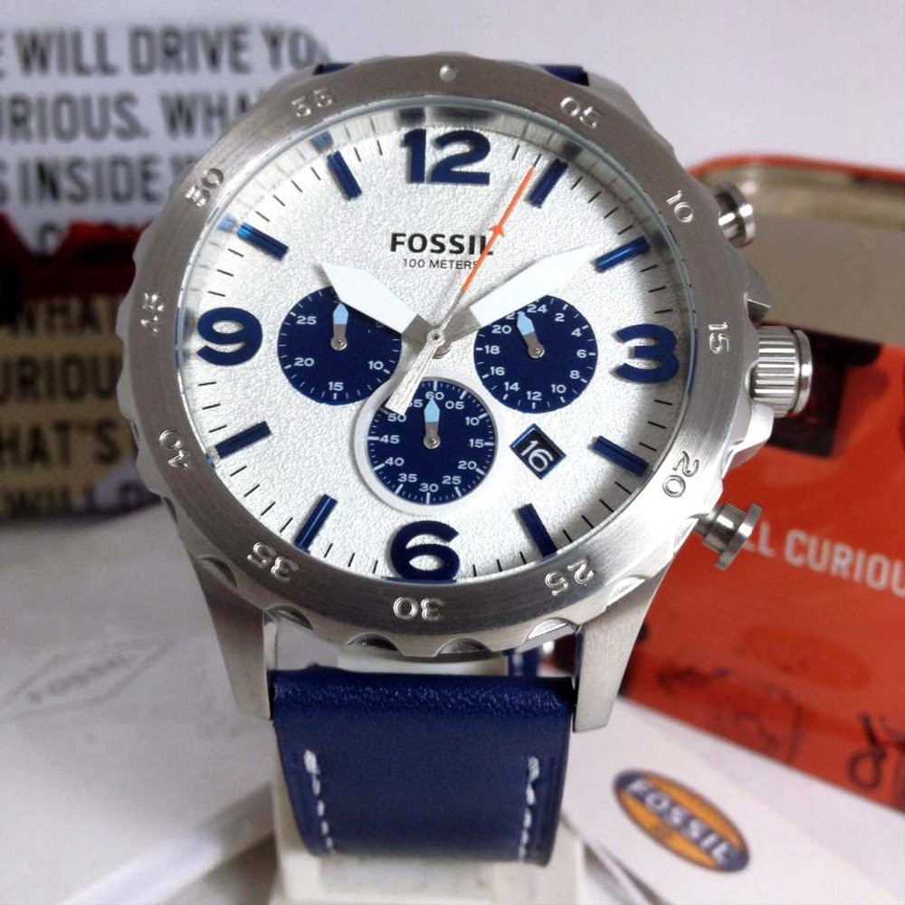 Jual FOSSIL JR1480 SILVER 47MM | Shopee Indonesia
